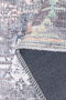 Conceptum Alfombra Folk Chenille Gris 75 x 150 cm